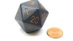 Opaque 34mm d20 Dark Grey|copper [CHXXQ2020]